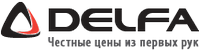 Логотип фирмы Delfa в Озёрске